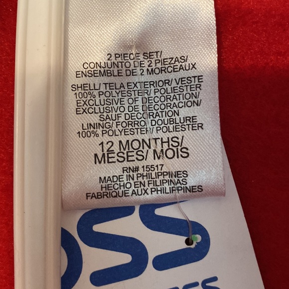 NWT Boys Hooded Jacket and Pant Set size 12 month - Picture 3 of 7